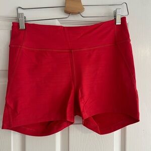 SALE! Outdoor Voices Red Flex 3.5” Performance Short